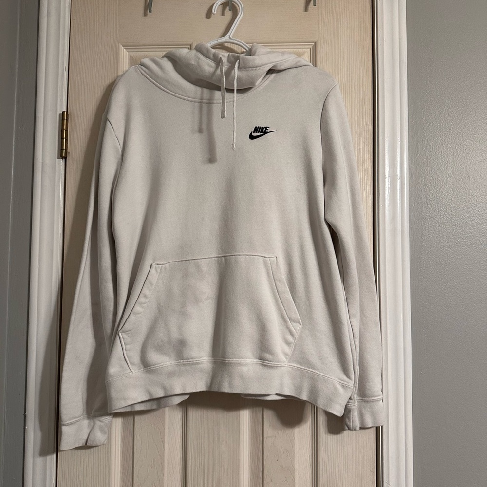 Nike White Hoodie